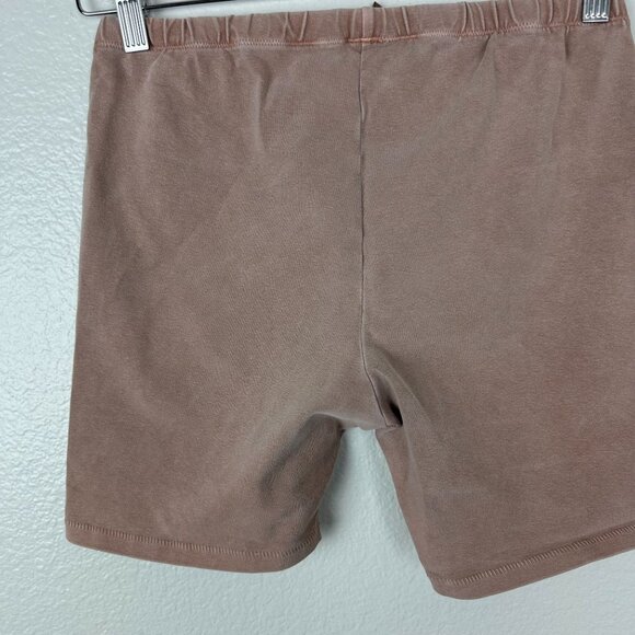 Skims Outdoor Bike Shorts XL Neutral Beige Pull On Athleisure Stretch - Picture 6 of 6